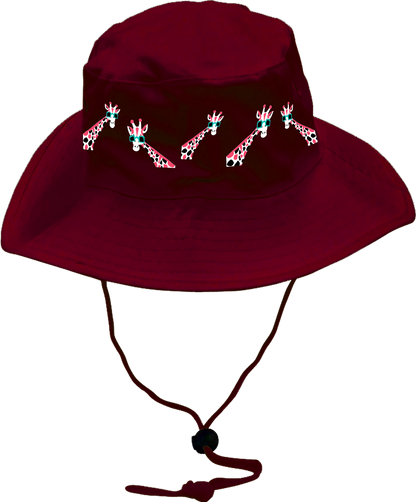 Gigi Giraffe Wide Brim Hat