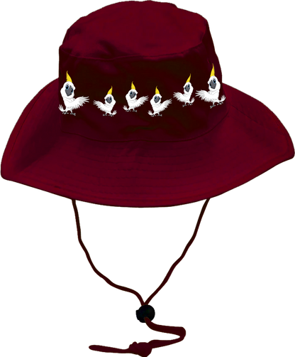 Cool Cockatoo Wide Brim Hat