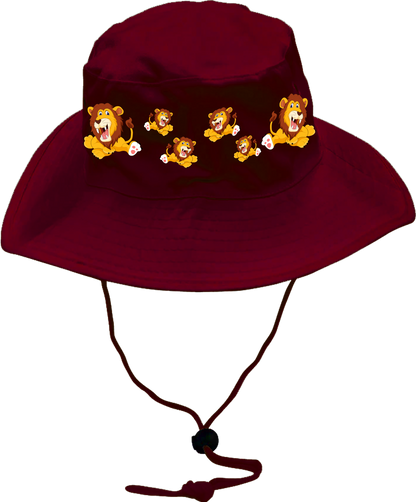 Leo Lion Wide Brim Hat