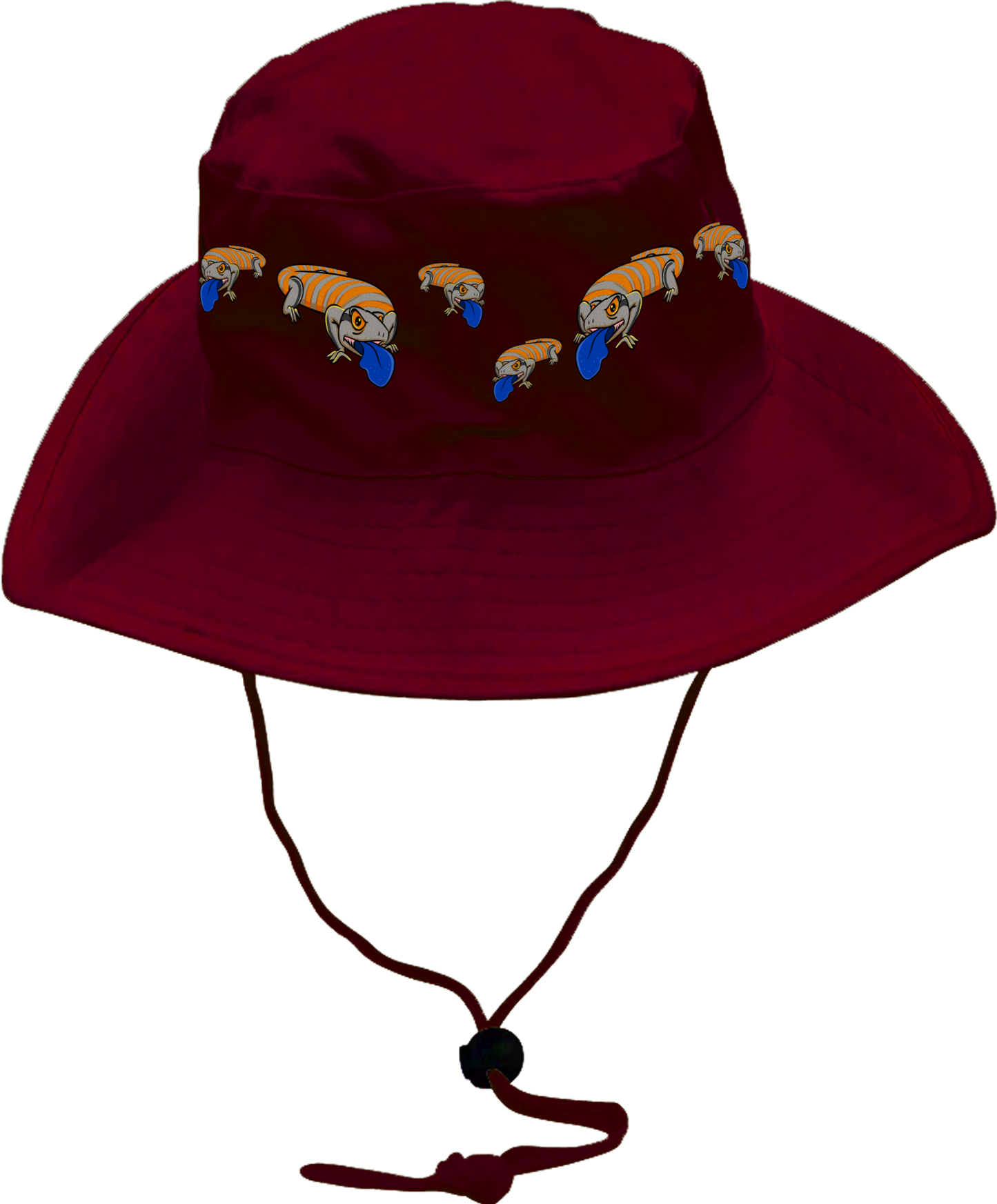 Bluey Lizard Wide Brim Hat