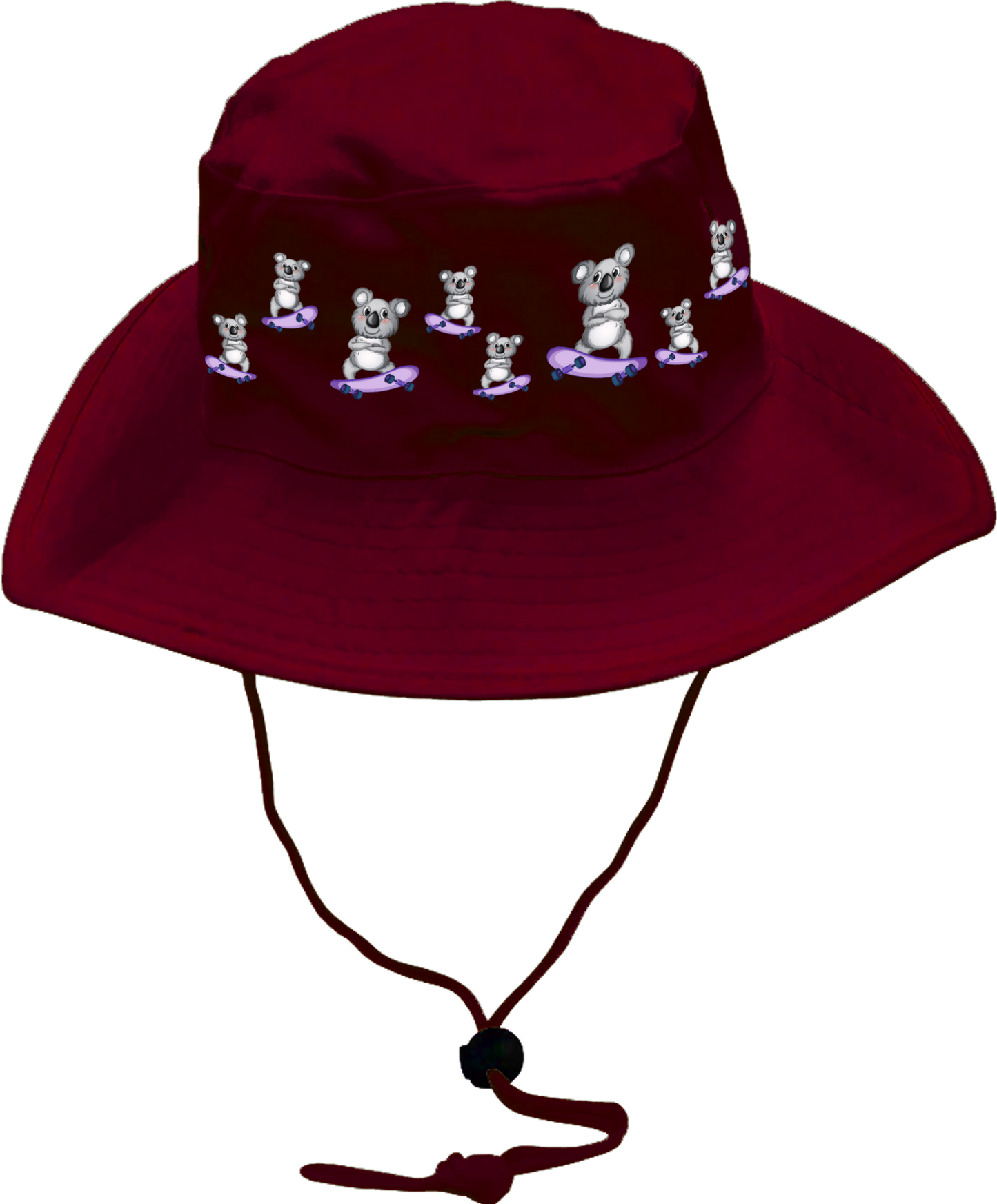 Skater Koala Wide Brim Hat