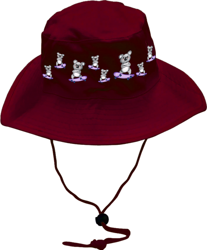 Skater Koala Wide Brim Hat