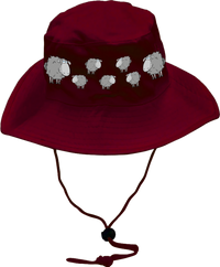 Black Sheep Wide Brim  Hat 5