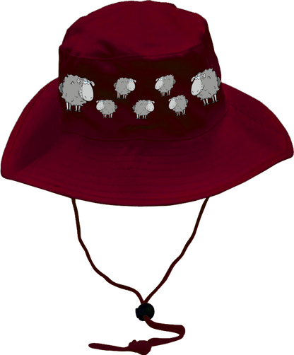 Black Sheep Wide Brim  Hat