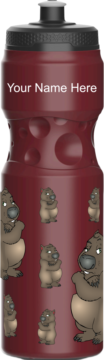 Wally Wombat Drink Water Bottles