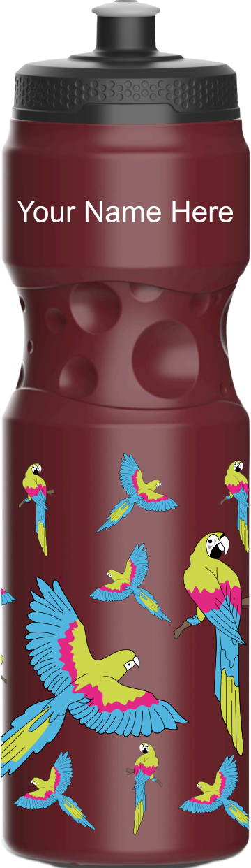 Majestic Macaw Water Bottles