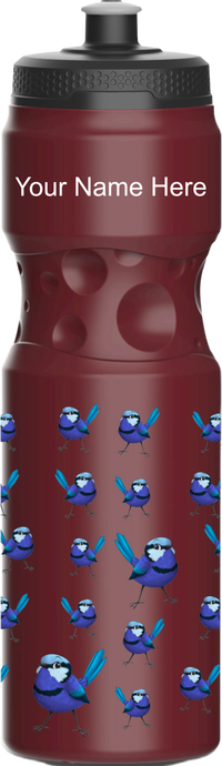 Blue Wren Water Bottle 8