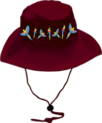 Majestic Macaw Wide Brim Hat 17