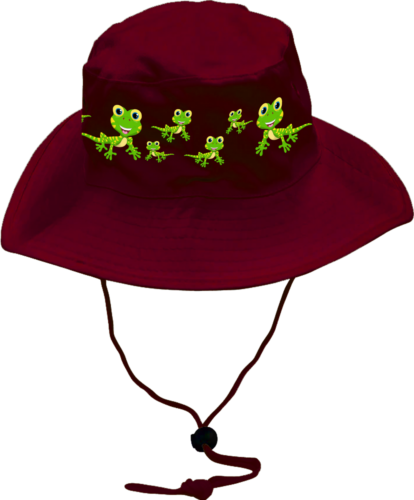 Indigenous Gecko Wide Brim Hat