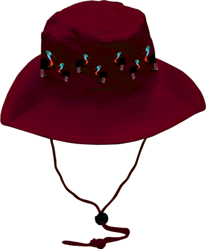 Casanova Cassowary Wide Brim  Hat
