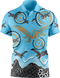 Indigenous Goanna  Polo 3