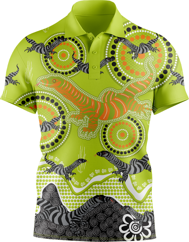 Indigenous Goanna  Polo