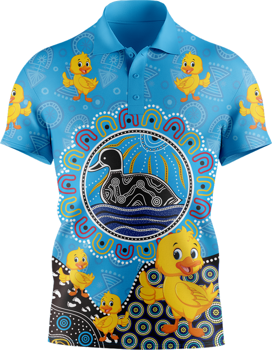 Duck Indigenous Design Men's Short Sleeve Polo