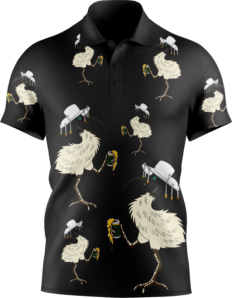 Bin Chicken Mens Polo
