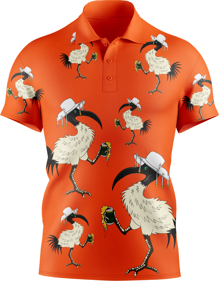 Bin Chicken Mens Polo