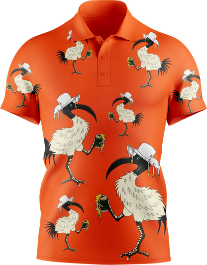 Bin Chicken Mens Polo