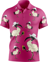 Bin Chicken Mens Polo 1