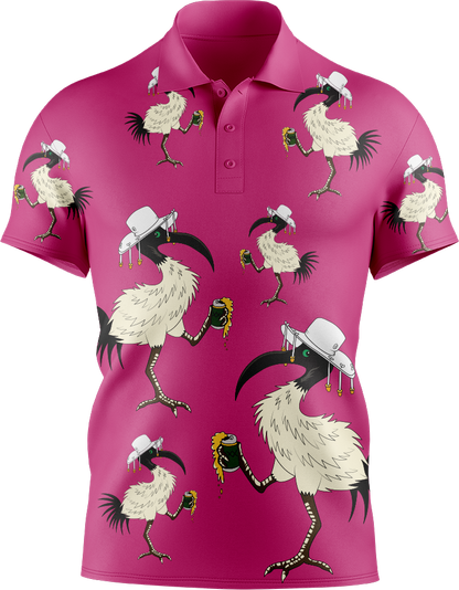 Bin Chicken Mens Polo