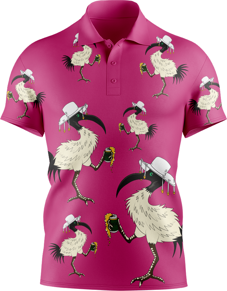 Bin Chicken Mens Polo