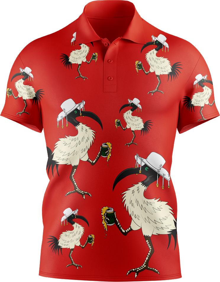 Bin Chicken Mens Polo