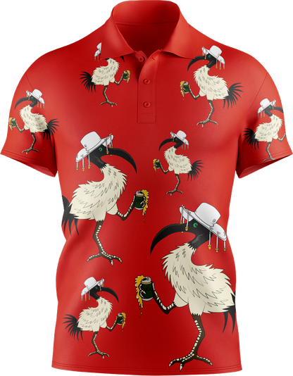 Bin Chicken Mens Polo
