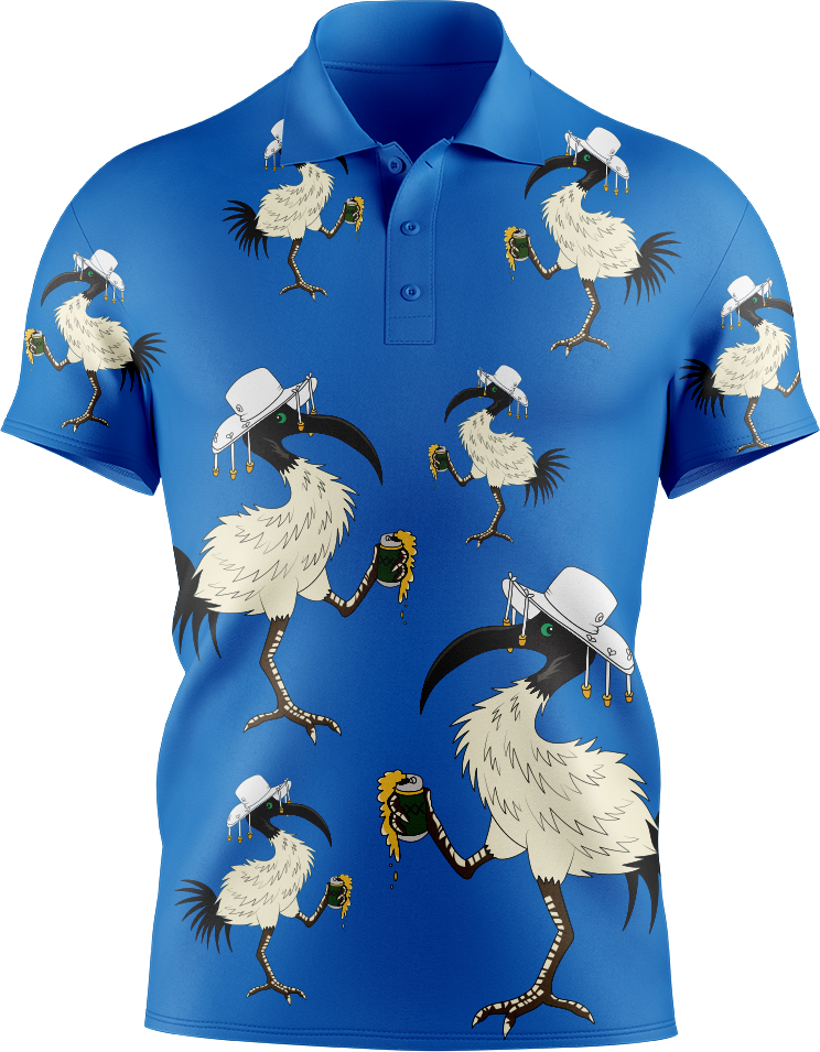 Bin Chicken Mens Polo