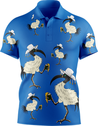 Bin Chicken Mens Polo 2