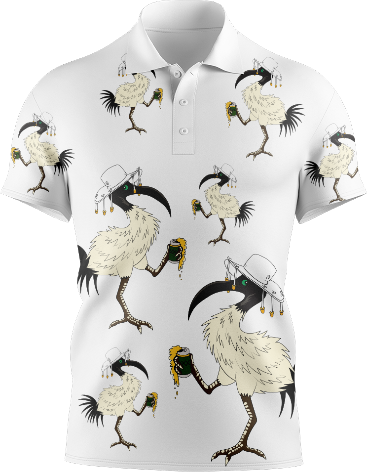 Bin Chicken Mens Polo