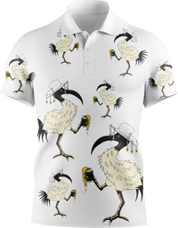Bin Chicken Mens Polo 5
