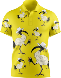 Bin Chicken Mens Polo 7