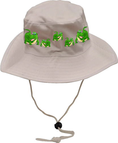 Crazy Croc Wide Brim Hat