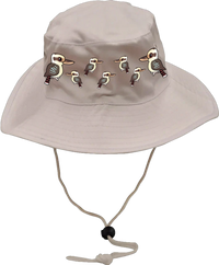Indigenous Kooky Kookaburra Wide Brim  Hat 14
