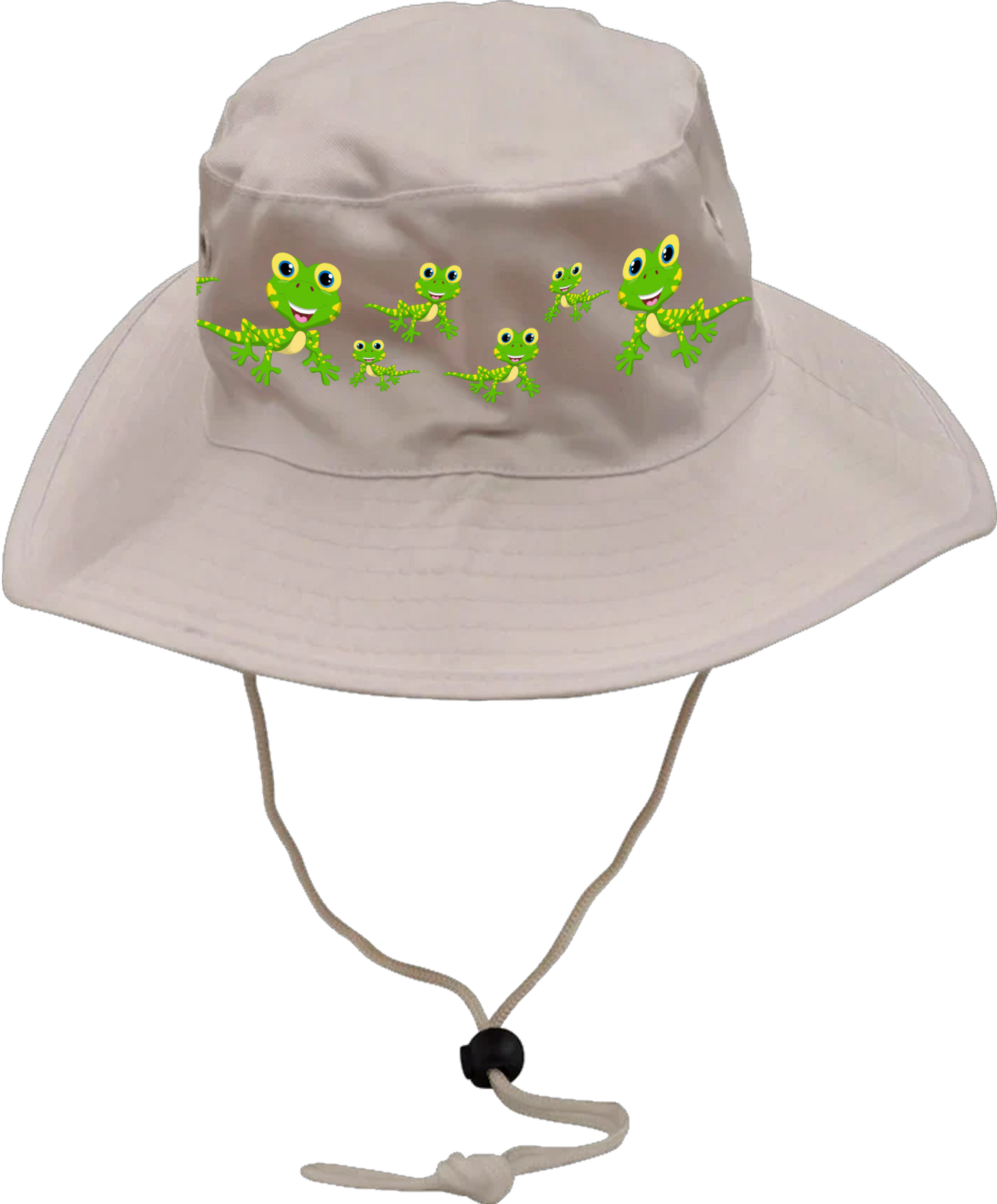Indigenous Gecko Wide Brim Hat