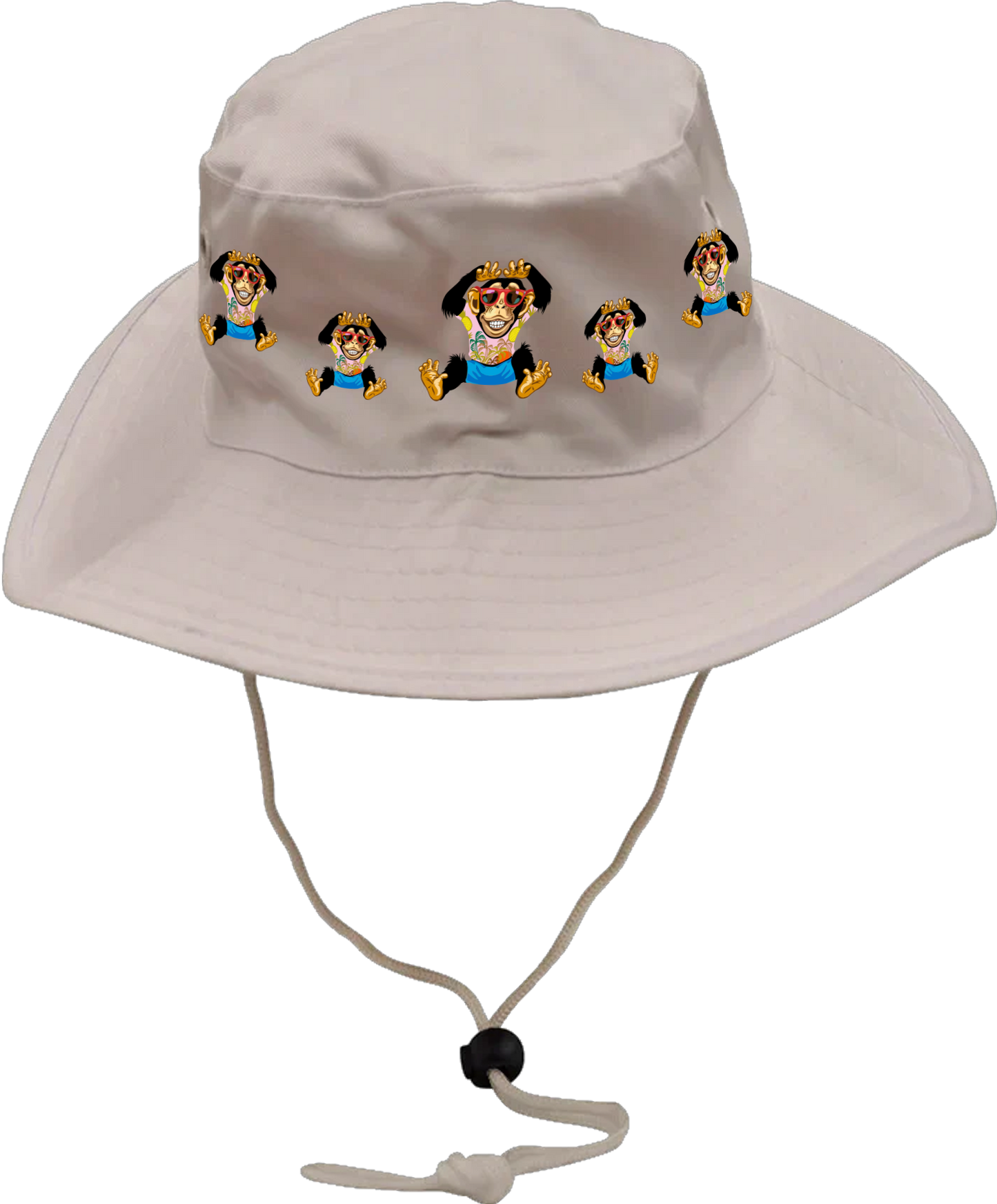 Cheeky Monkey Wide Brim Hat