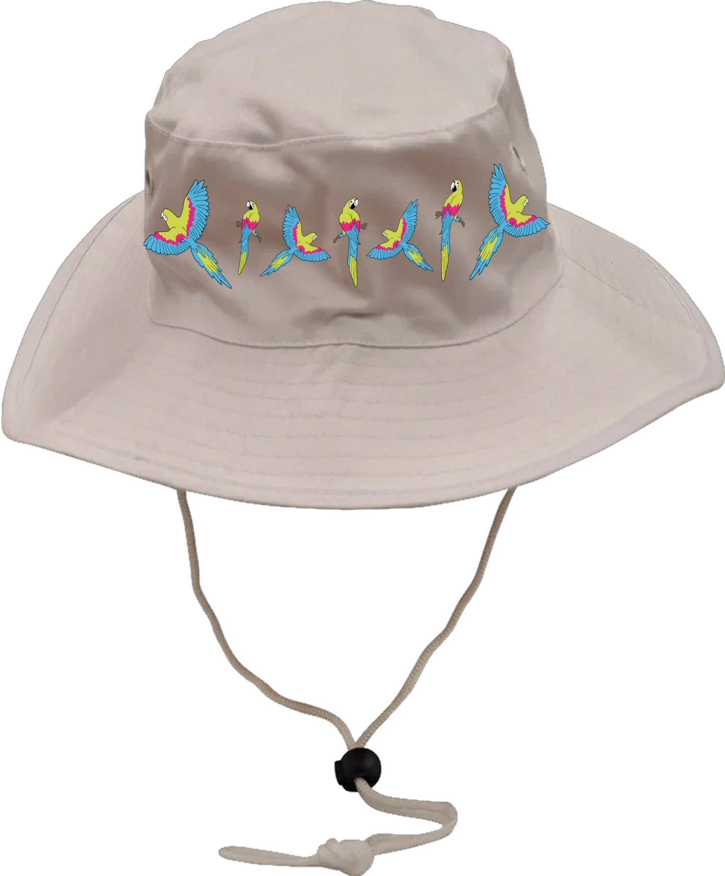 Majestic Macaw Wide Brim Hat