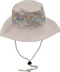 Majestic Macaw Wide Brim Hat 1