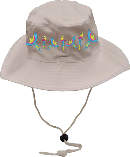 Majestic Macaw Wide Brim Hat