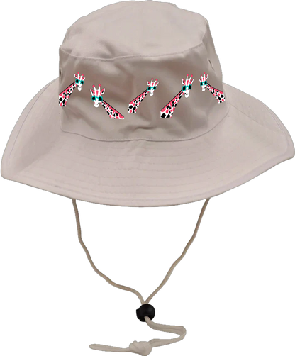 Gigi Giraffe Wide Brim Hat