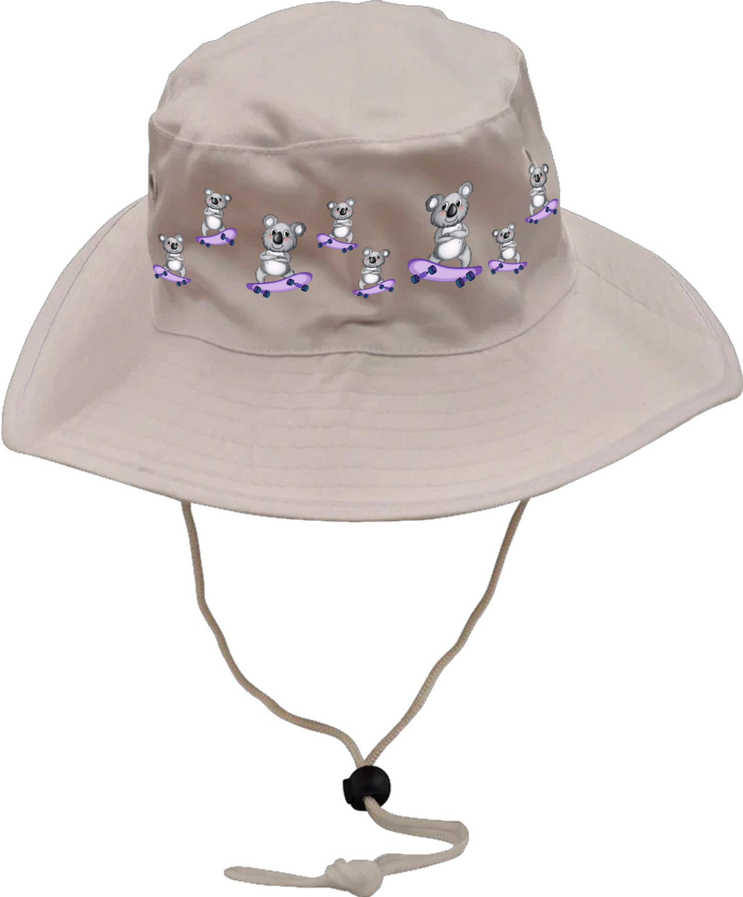 Skater Koala Wide Brim Hat