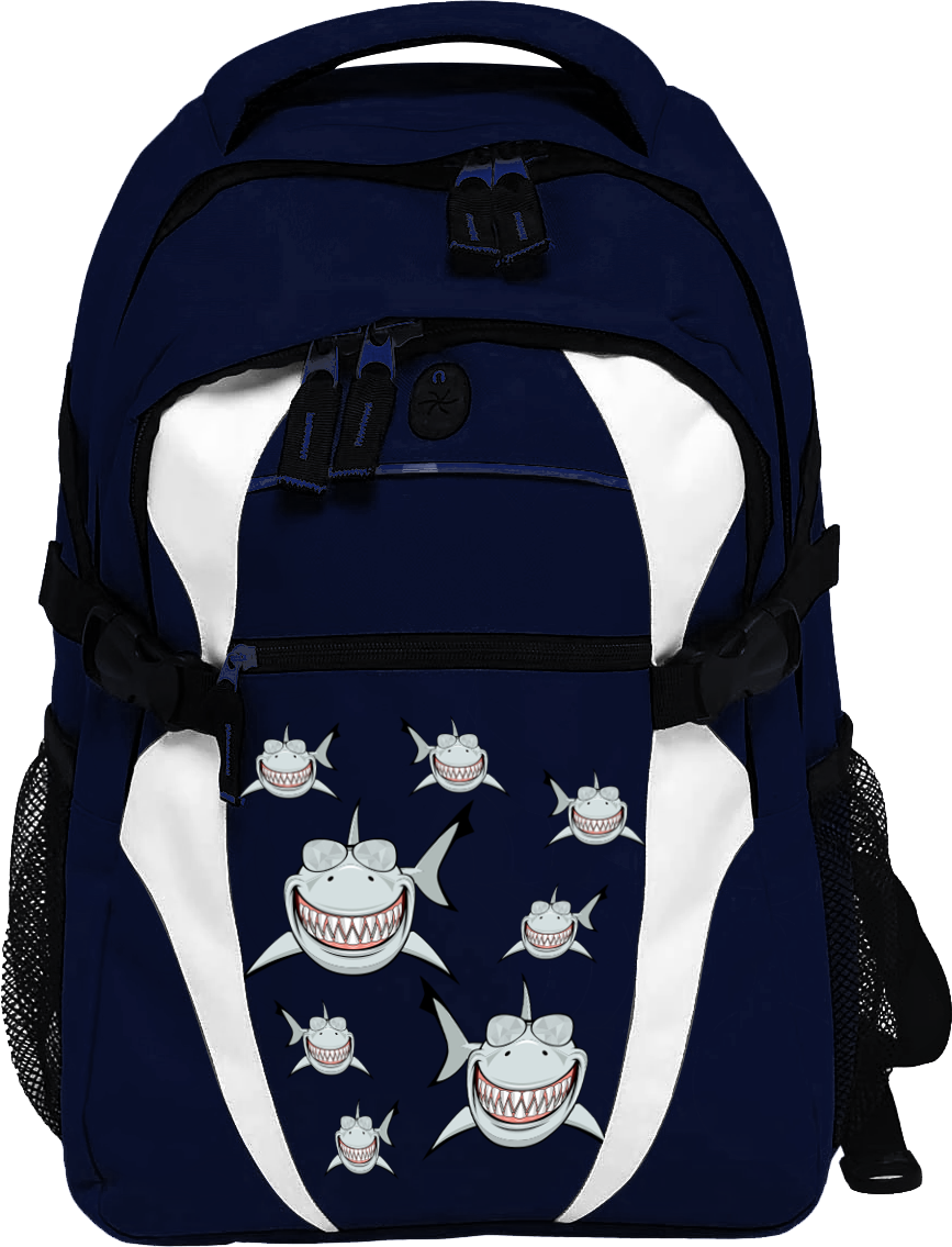 Snazzy Shark Zenith Backpack Limited Edition