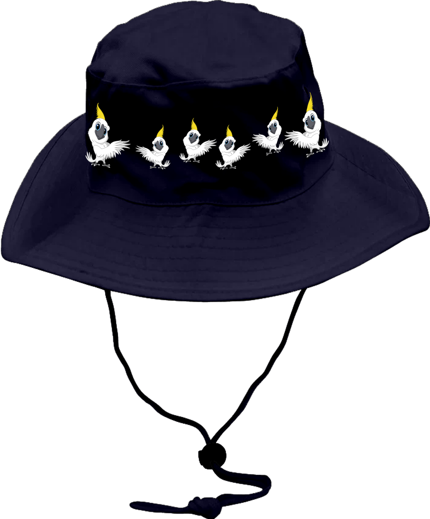 Cool Cockatoo Wide Brim Hat