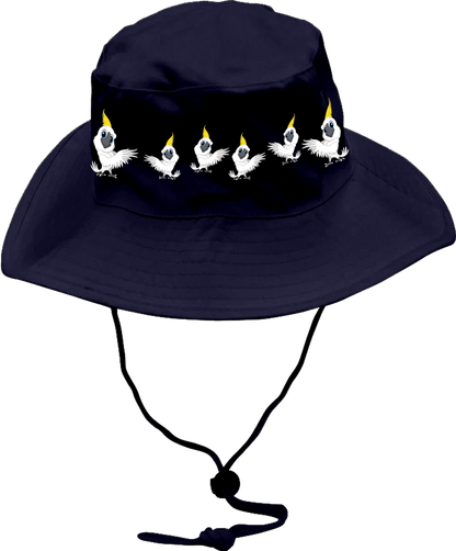 Cool Cockatoo Wide Brim Hat