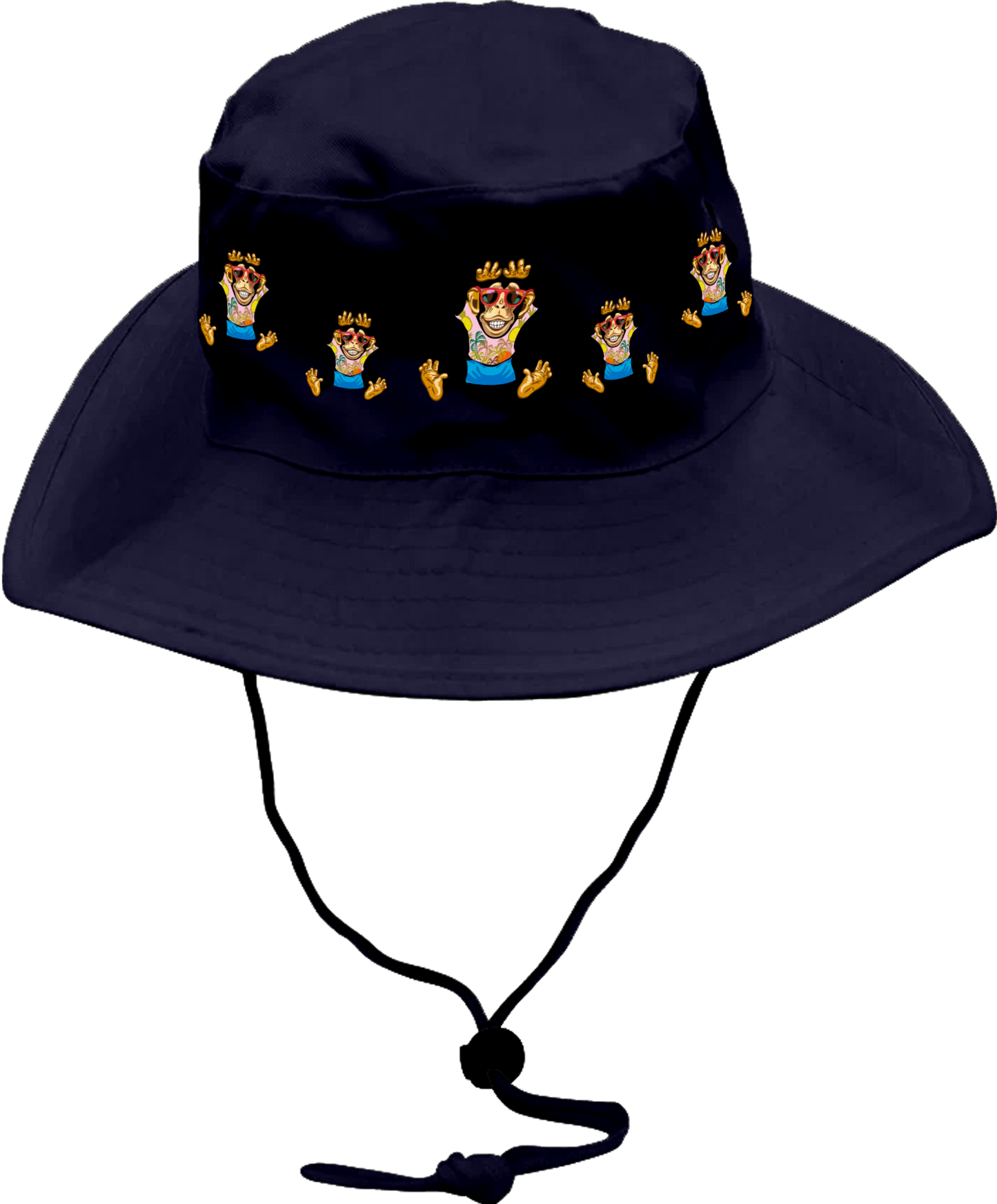 Cheeky Monkey Wide Brim Hat