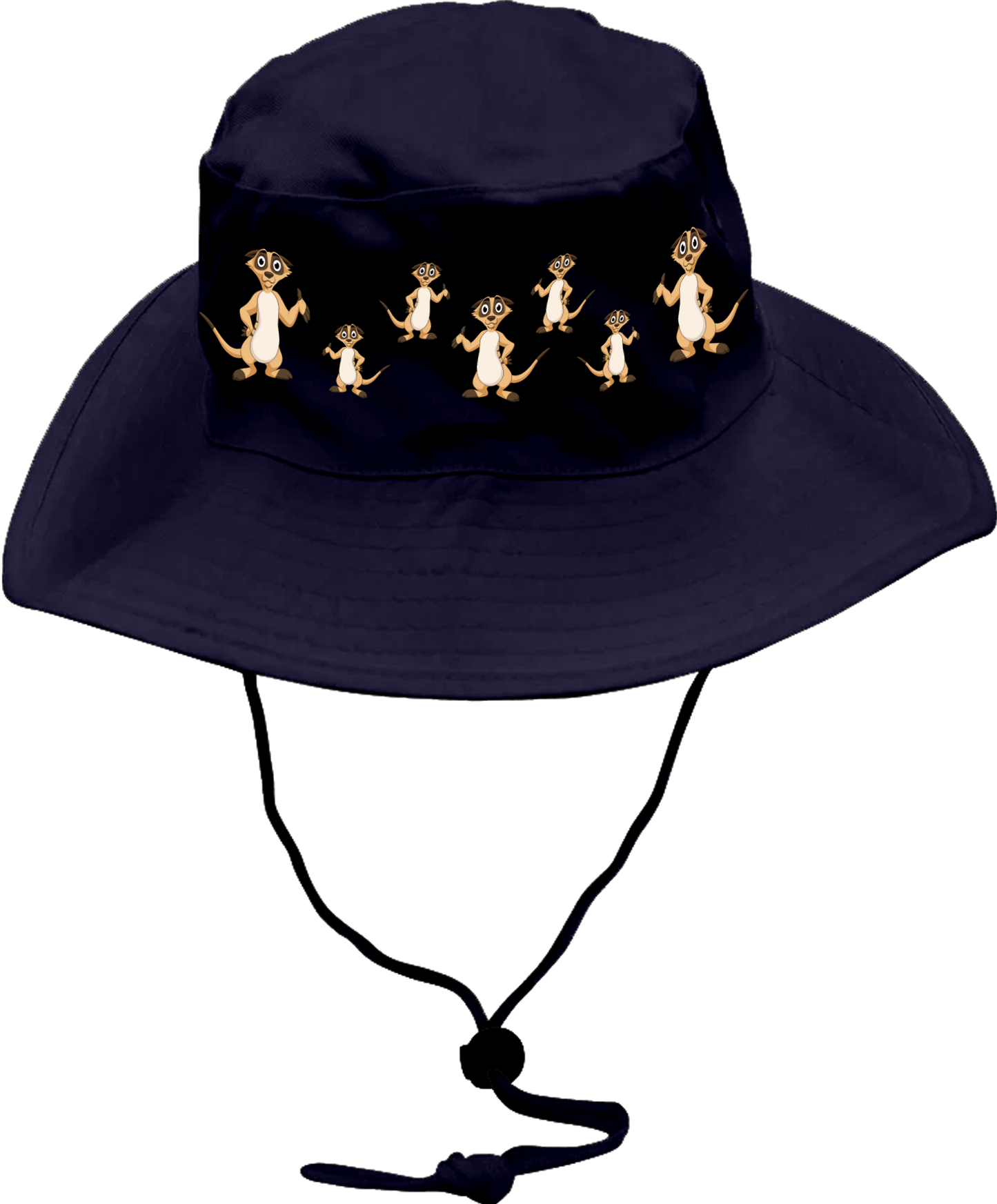 Magnifique Meerkat Wide Brim Hat