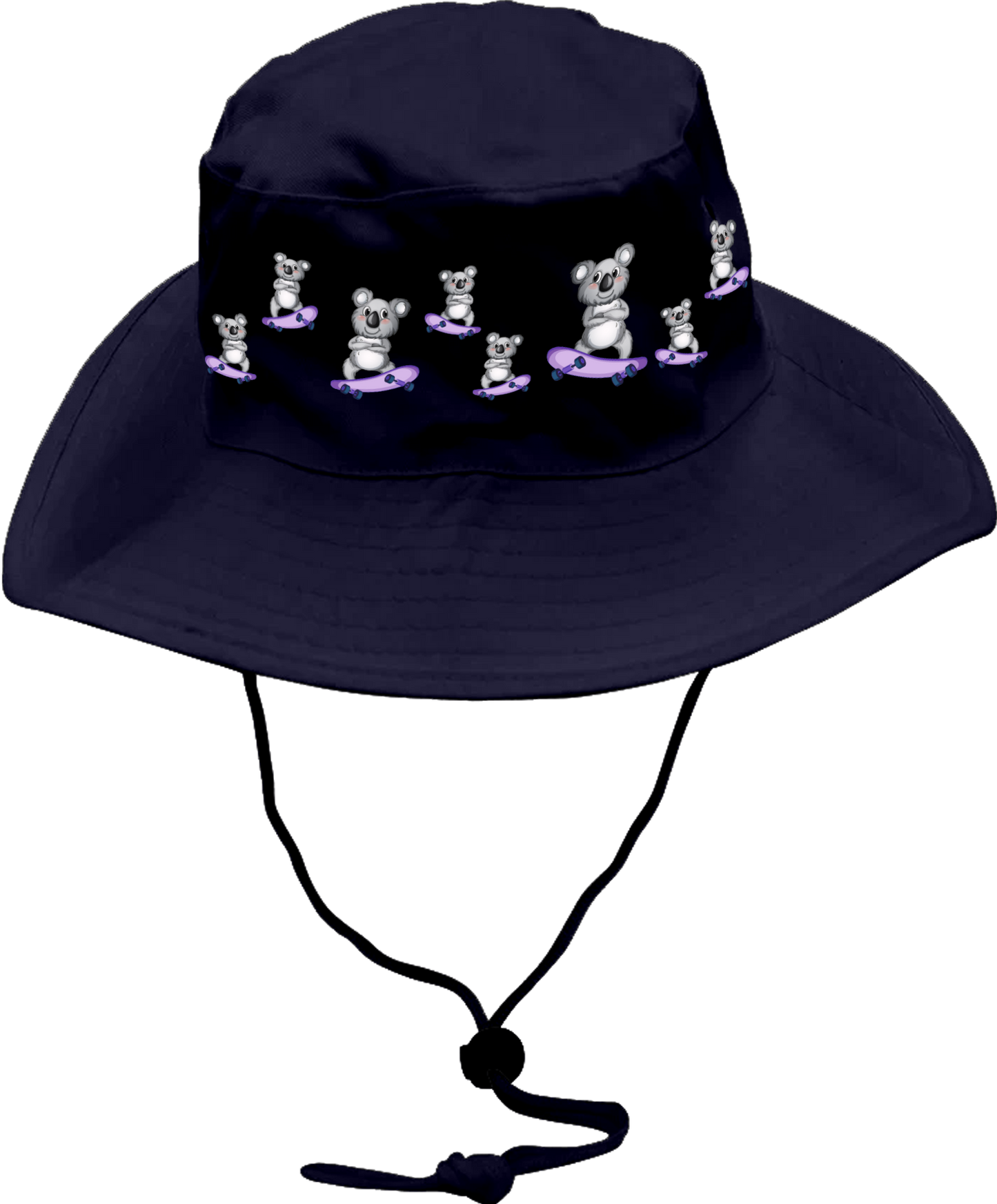 Skater Koala Wide Brim Hat