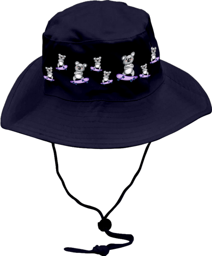 Skater Koala Wide Brim Hat