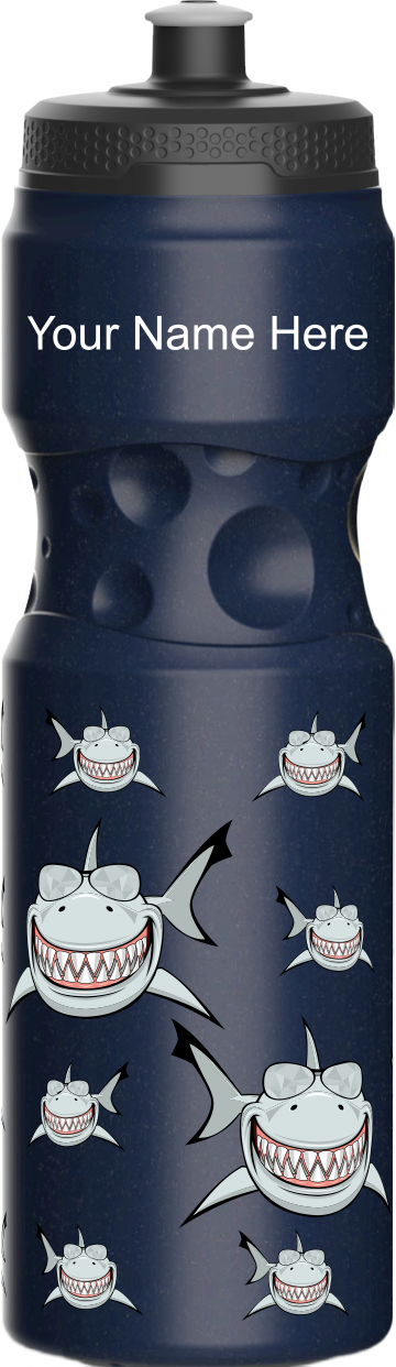Snazzy Shark Water Bottles