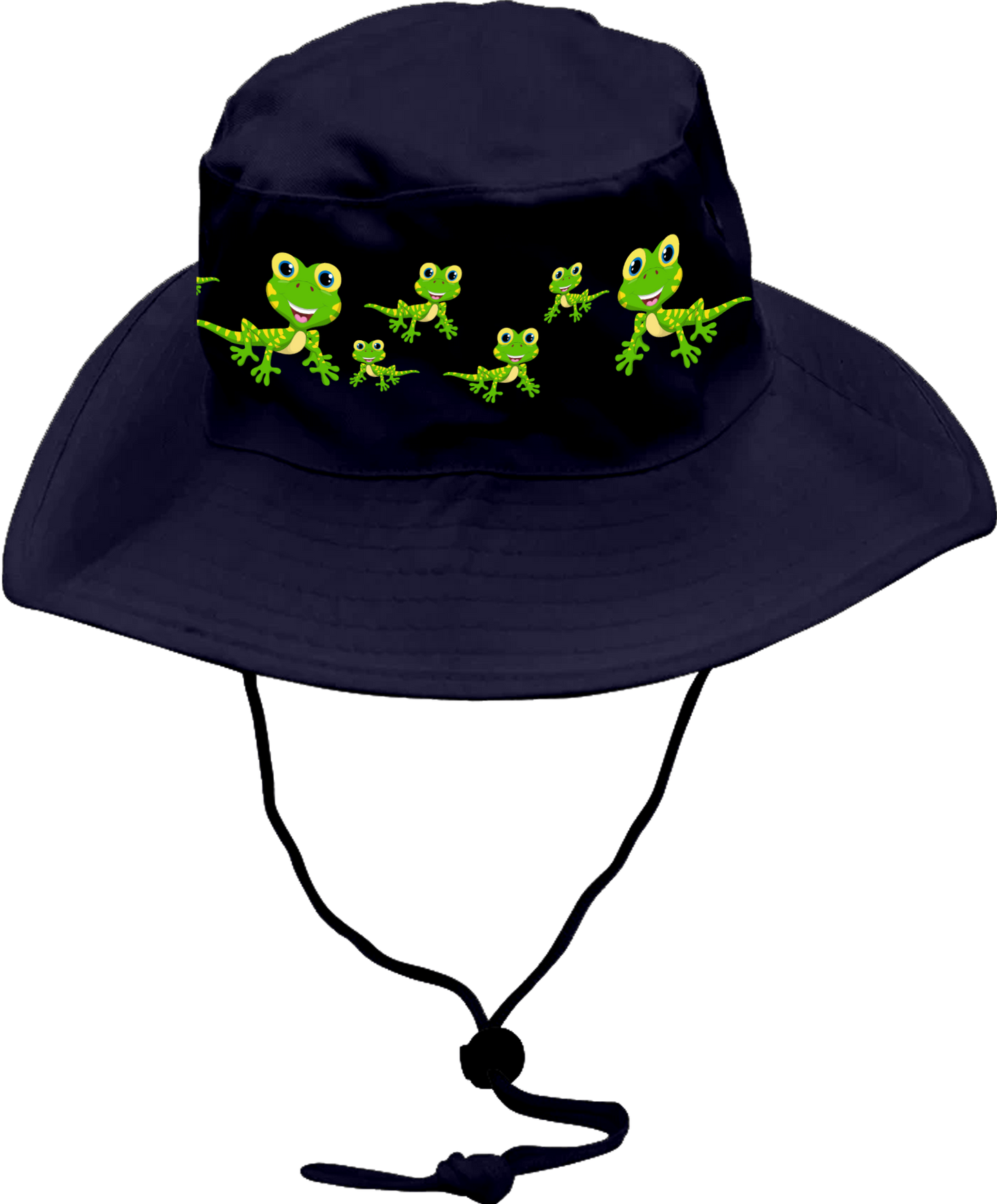 Indigenous Gecko Wide Brim Hat