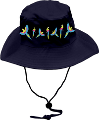 Majestic Macaw Wide Brim Hat 2