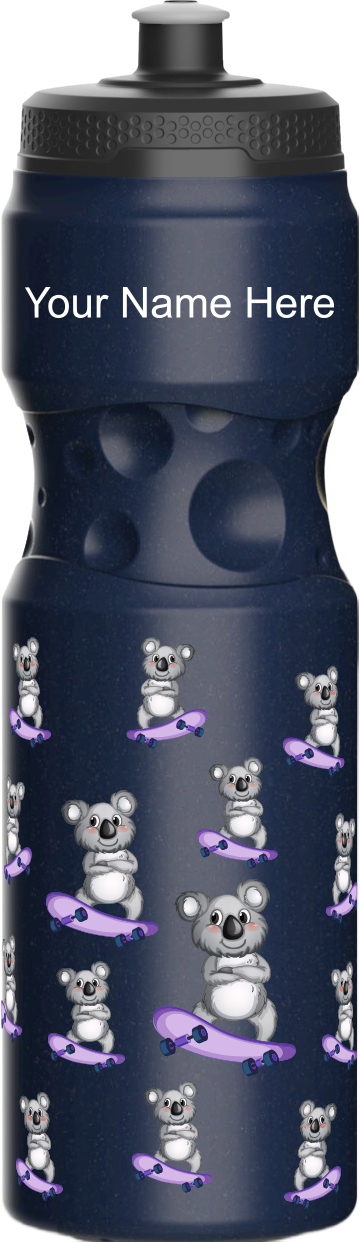 Skater Koala Water Bottles
